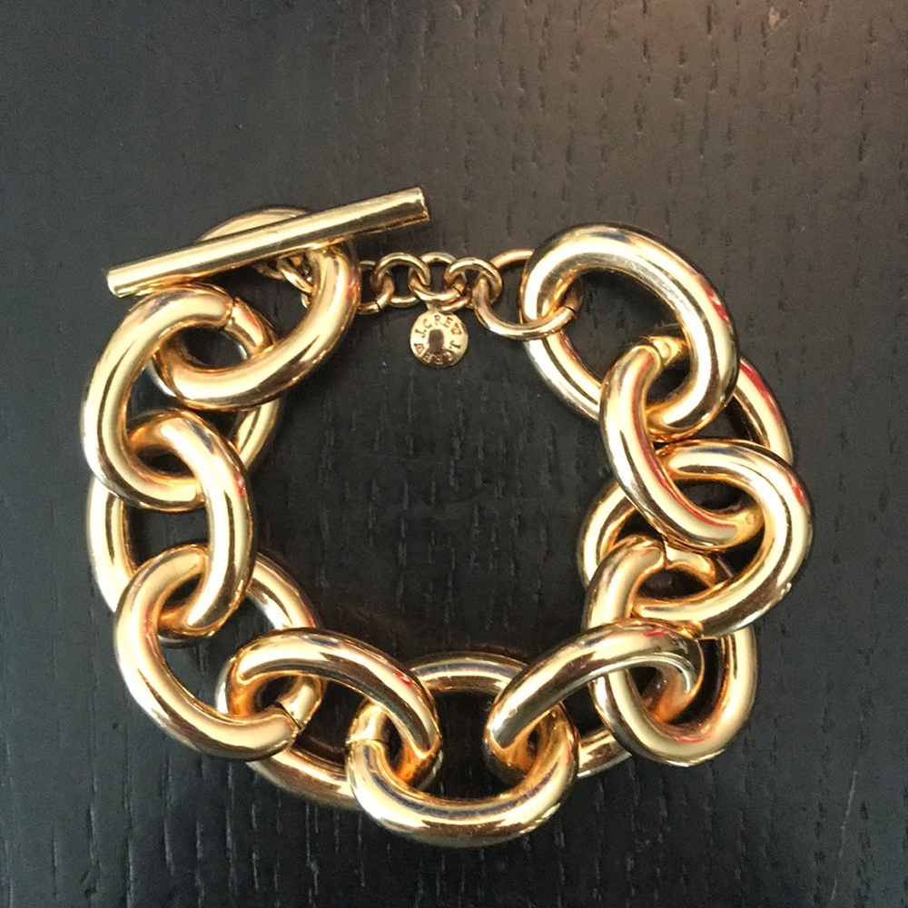 J Crew Large Link Bracelet
